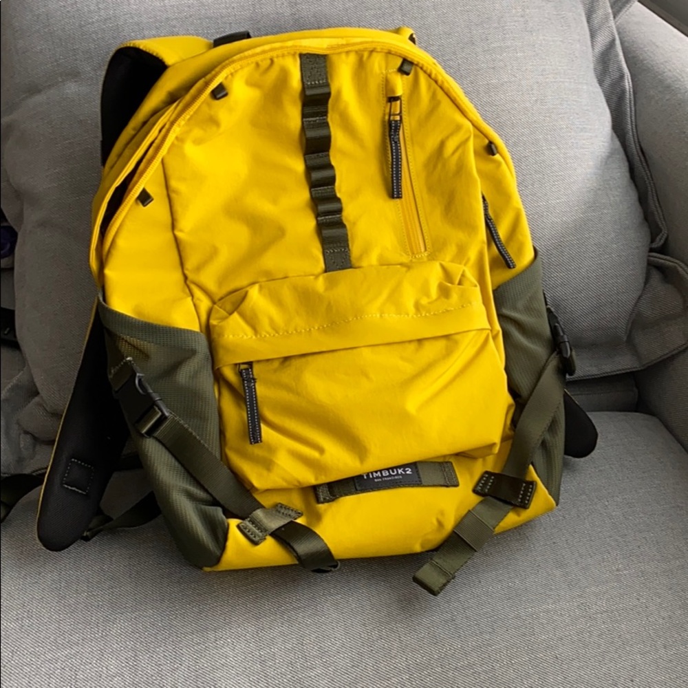 Timbuk2 Backpack, mustard, brand new